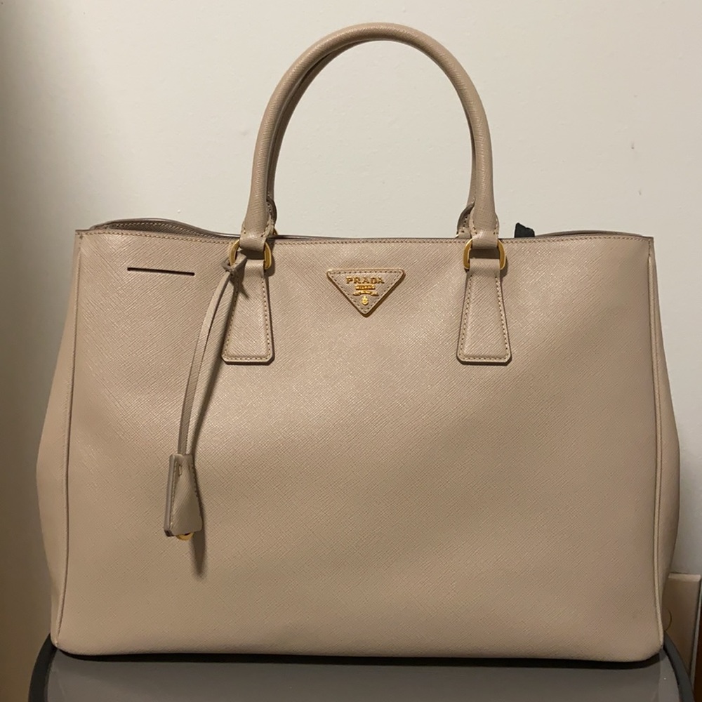 PRADA Saffiano Lux Galleria Tote, Large